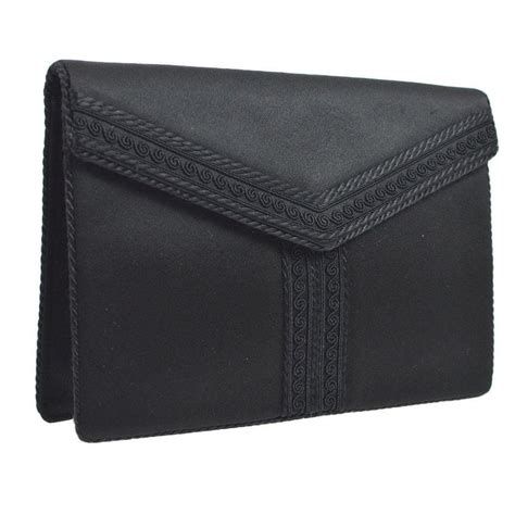 ysl satin flap clutch|st laurent clutch.